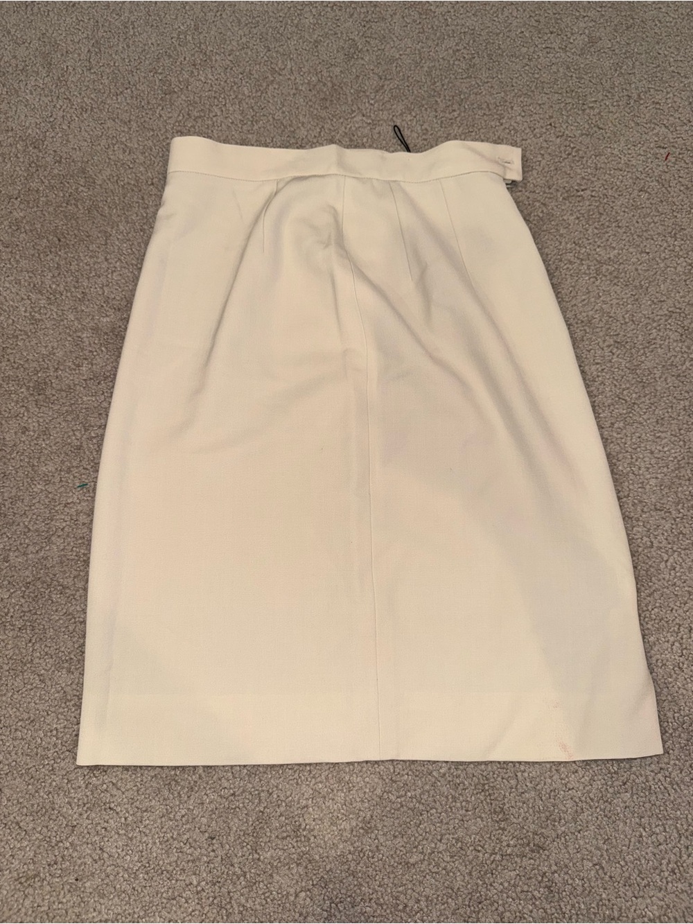 Calvin Klein Cream Pencil Skirt